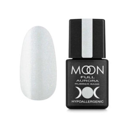 База Moon Full Aurora Shimmer Rubber Base №2001, 8 мл