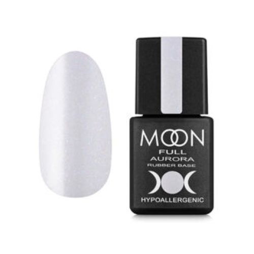 База Moon Full Aurora Shimmer Rubber Base №2008, 8 мл