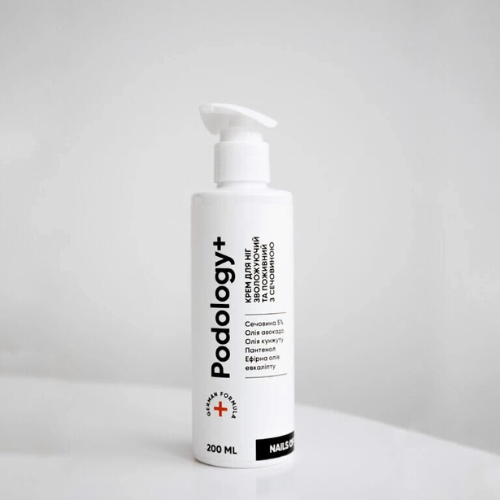 Podology+ КРЕМ для ніг, зволожуючий та поживний з сечовиною, 200 мл