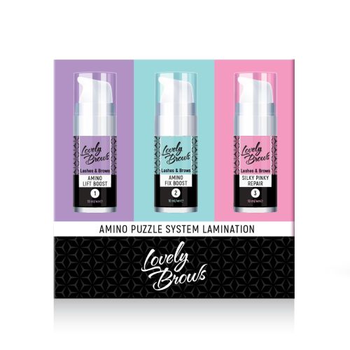 Набір для ламінування брів та вій від Nikk Mole Amino Puzzle System Lamination