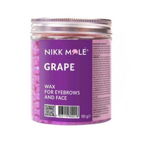 Воск для бровей и лица Nikk Mole Grape 100г