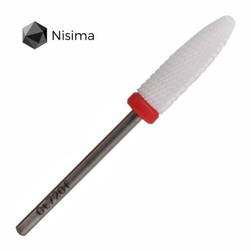 Milling cutter ceramic corn Ct720fK red