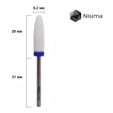 Фреза керамическая кукуруза Ct720mK синяя