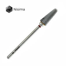 Фреза твердосплавна конус червона H_704fK