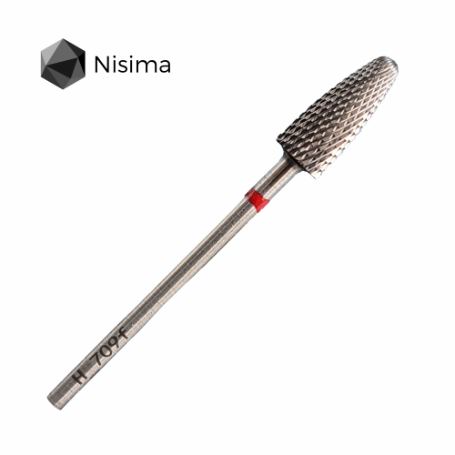 Carbide corn milling cutter H_709fK red