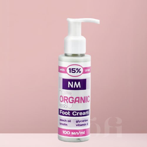 NM ORGANIC  Крем для ніг 15% сечовини 100ml