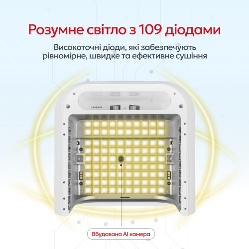 O'NAIL Лампа зі штучним інтелектом White