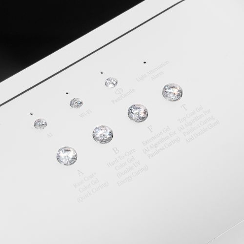 O'NAIL Lampa ze sztuczną inteligencją, biała