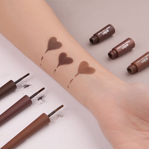  Розсипчаста пудра для брів Aden Eyebrow Loose Powder 03 Dark Brown