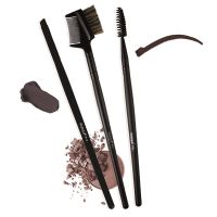 Набір пензлів для макіяжу брів Parisa P-101