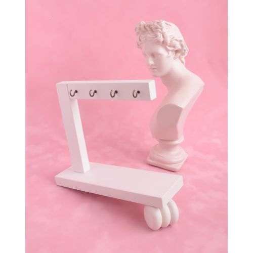 Подставка для типс 8 крючков ольха белая