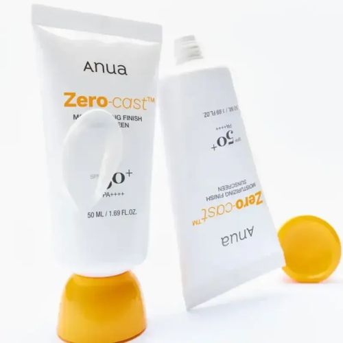 Сонцезахисний крем Anua Zero-Cast Moisturizing Finish Sunscreen SPF 50 PA++++ 50 мл