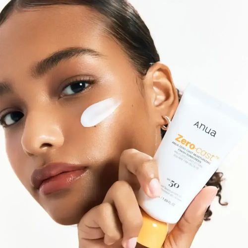 Сонцезахисний крем Anua Zero-Cast Moisturizing Finish Sunscreen SPF 50 PA++++ 50 мл