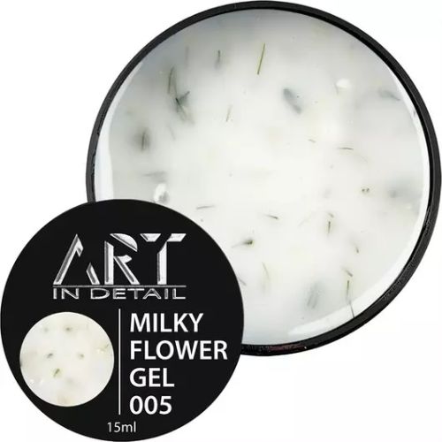 ART Builder Gel Milky Flower №005, 15 мл