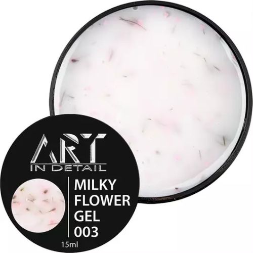 ART Builder Gel Milky Flower №003, 15 мл