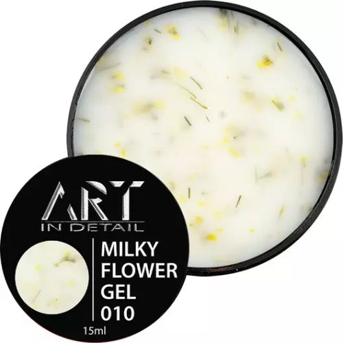 ART Builder Gel Milky Flower №010, 15 мл