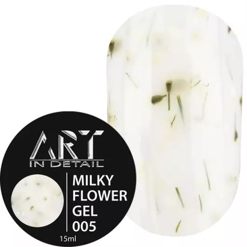 ART Builder Gel Milky Flower №005, 15 мл