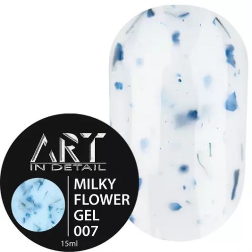 ART Builder Gel Milky Flower №007, 15 мл