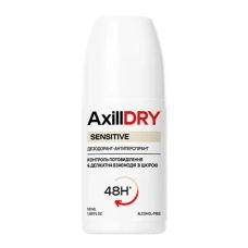 Быстрый просмотр Шариковый дезодорант-антиперспирант AxillDRY Sensitive (до 48 часов), 50 мл