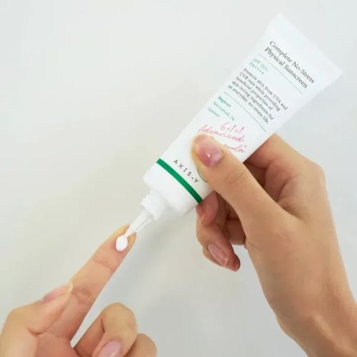 Сонцезахисний крем з фізичними фільтрами Axis-Y Complete No-Stress Physical Sunscreen SPF50+/PA++++ - 50ml