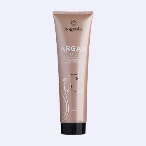 Bogenia Маска для волос Argan Oil & Caviar Extract №003, 300 мл