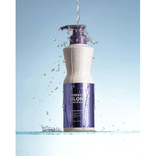 Шампунь Bogenia Perfect Blonde Purple Shampoo для блонду, від жовтизни волосся, 500 мл