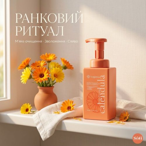 Шампунь Bogenia Calendula Glow Shampoo №001, 350 мл