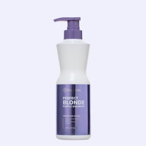 Шампунь Bogenia Perfect Blonde Purple Shampoo для блонду, від жовтизни волосся, 500 мл