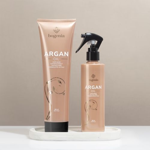 Bogenia спрей для волосся з аргановою олією Argan Oil Hair Spray №004 250 мл