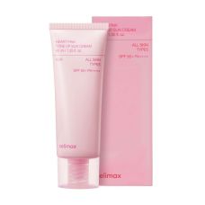 Вирівнювальний сонцезахисний крем для обличчя Celimax Heart Pink Tone Up Sun Cream, SPF 50+ PA++++, 40 мл