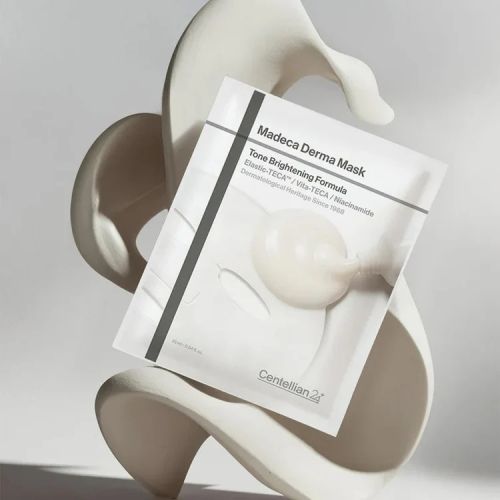 Освітляюча тканинна маска для обличчя Centellian24 Madeca Derma Mask III Brightening Formula, 23 мл