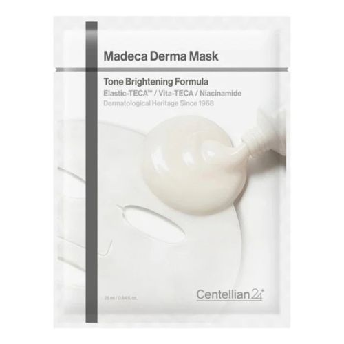 Освітляюча тканинна маска для обличчя Centellian24 Madeca Derma Mask III Brightening Formula, 23 мл