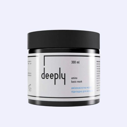 Амінокислотна маска-підкладка для волосся deeply amino basic mask 300 мл
