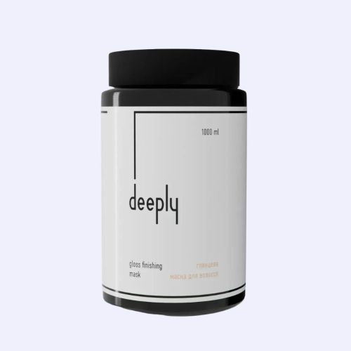 Глянцева маска для волосся deeply gloss finishing mask 1000 мл