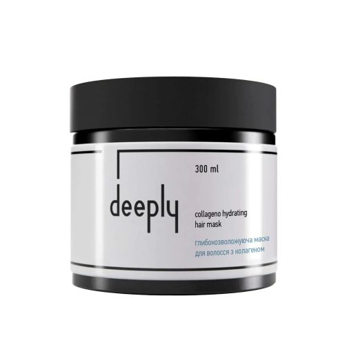 Глибокозволожуюча маска для волосся з колагеном deeply collageno hydrating hair mask 300 мл