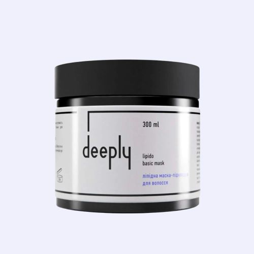 Ліпідна маска-підкладка для волосся deeply lipido basic mask 300 мл