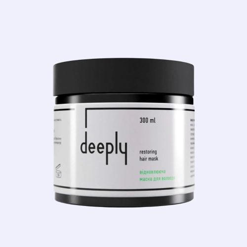 Відновлююча маска для волосся deeply restoring hair mask 300 мл