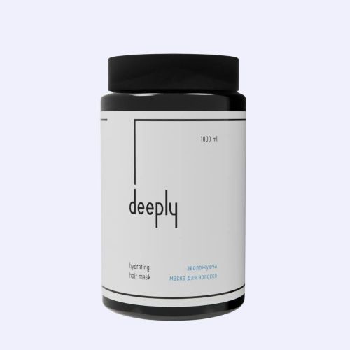 Зволожуюча маска deeply hydrating hair mask 1000 мл