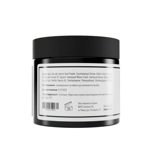 Скраб для шкіри голови deeply scalp scrub with apricot kernel 300 мл