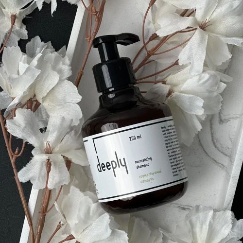 Deeply Normalizing Shampoo for Oily Scalp, 250 ml
