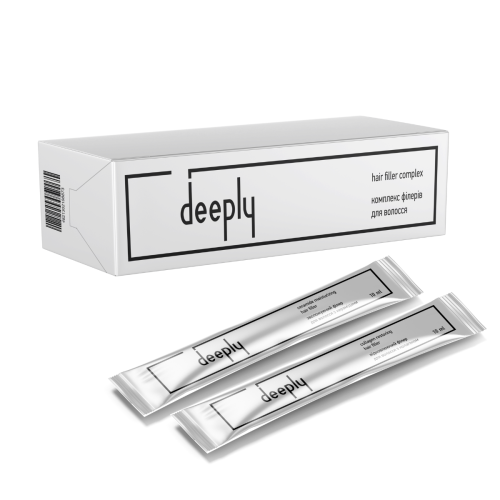 Відновлюючий філер для волосся з колагеном deeply Collagen Restoring Hair Filler 10мл