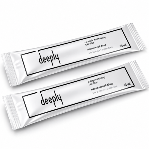 Відновлюючий філер для волосся з колагеном deeply Collagen Restoring Hair Filler 10мл