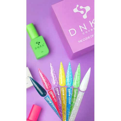 Кольорова база DNKa' Cover Base #0066 Serenity 12 мл | sofi beauty shop