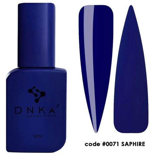 Кольорова база DNKa' Cover Base #0071 Saphire12 мл | sofi beauty shop