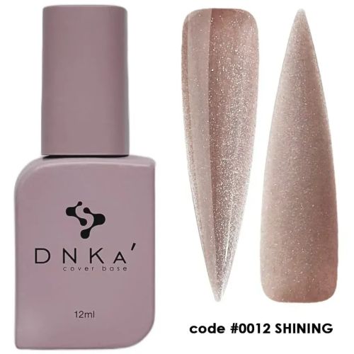 Кольорова база DNKa' Cover Base #0012 Shining 12 мл | sofi beauty shop