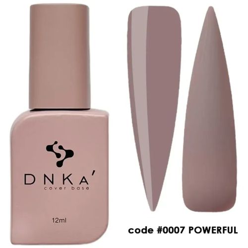 Кольорова база DNKa' Cover Base #0007 Powerful, 12 мл | sofi beauty shop
