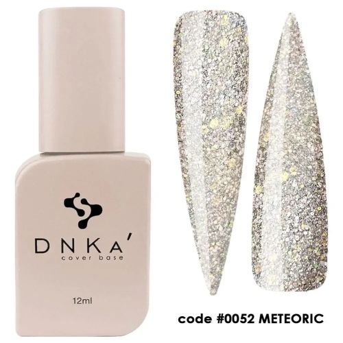 Кольорова база DNKa' Cover Base #0052 Meteoric 12 мл | sofi beauty shop