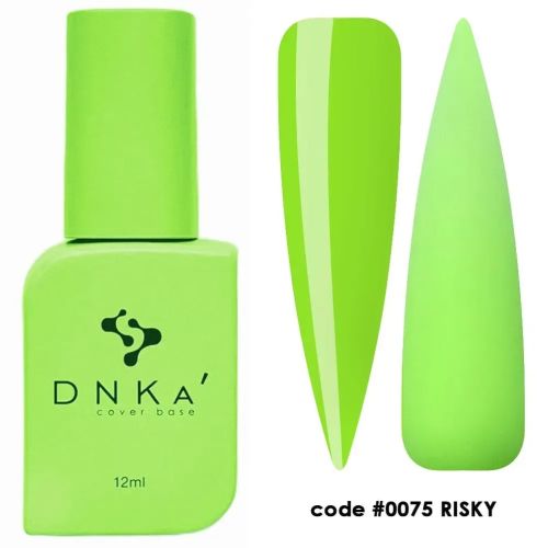 Кольорова база DNKa' Cover Base #0075 Risky | sofi beauty shop