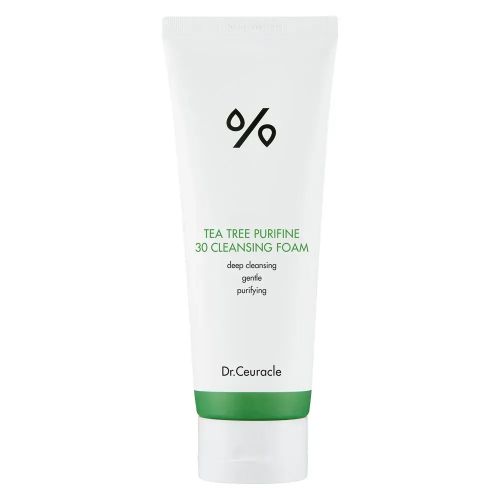 Гель-пінка для вмивання з екстрактом чайного дерева Dr. Ceuracle Tea Tree Purifine 30 Cleansing Foam, 150 мл