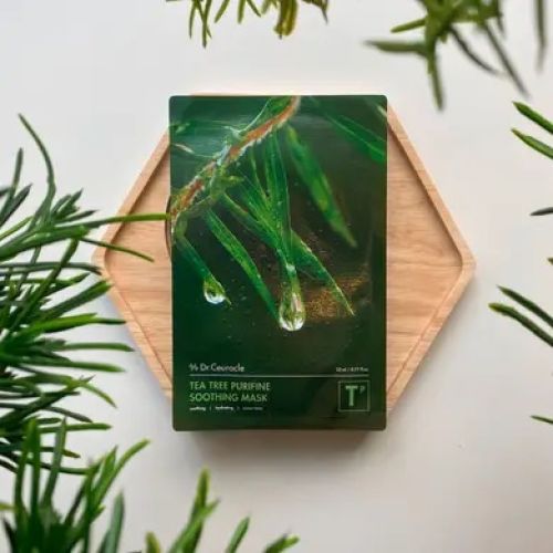 Заспокійлива маска з екстрактом чайного дерева Dr.Ceuracle Tea Tree Purifine Soothing Mask 23 мл